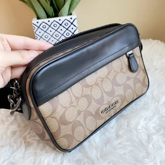 Coach GRAHAM CROSSBODY IN SIGNATURE CANVAS - Picture 3 of 10